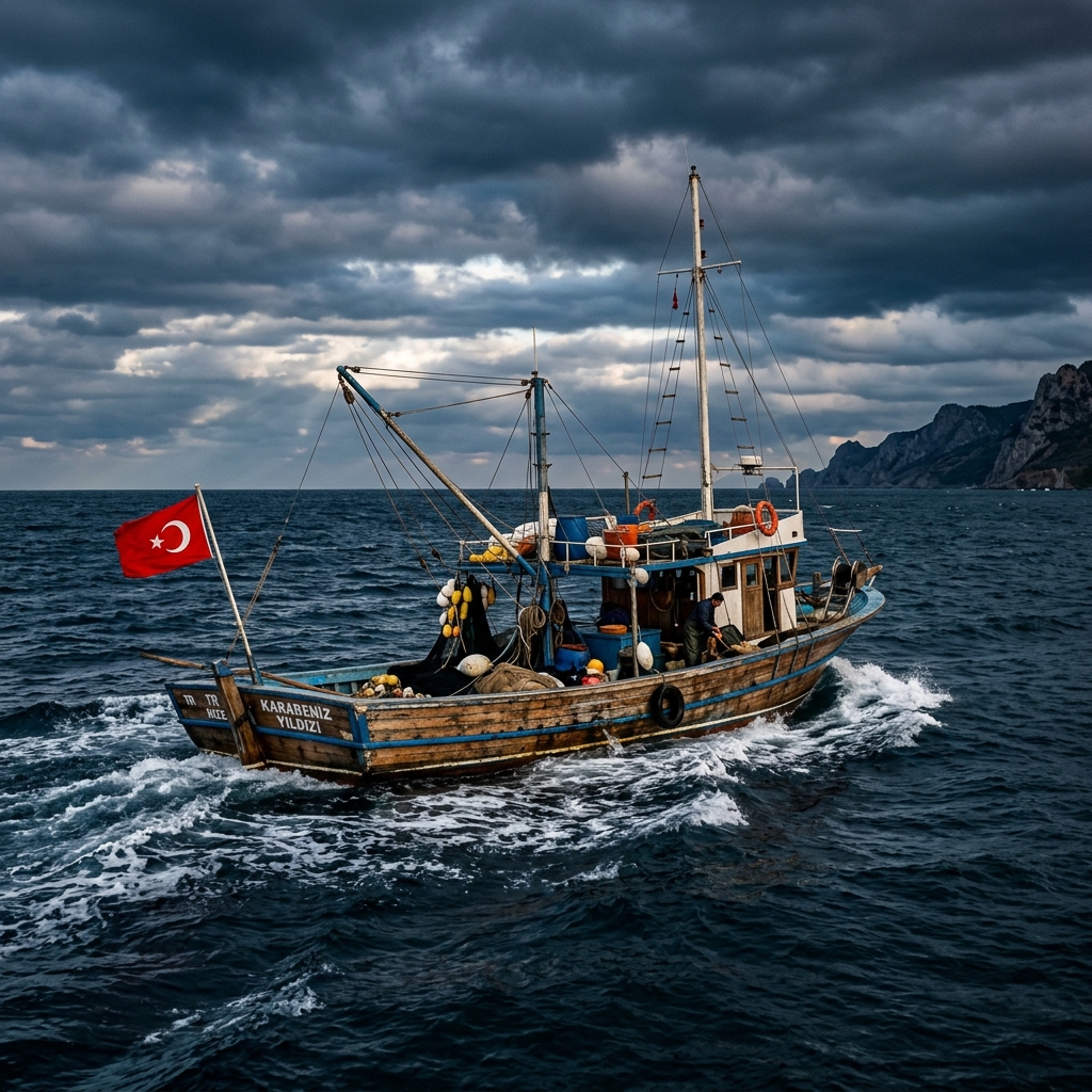 Ahşap balıkçı gemisi